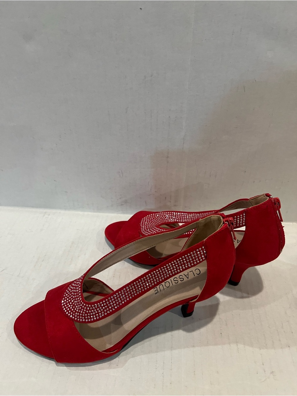 Classique Rhinestone Band Sandal - Picture 11 of 15